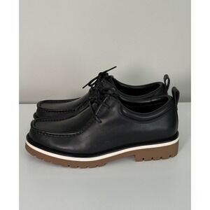 COACH Men's Banks Lace‎ Up Leather Boots Black Size 7.5D CP803 Business Casual